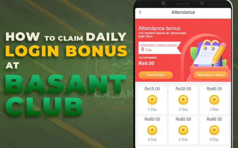 basantclub login daily bonus